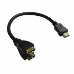 Cavo splitter HDMI 1 spina/2 prese 20cm