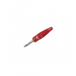 Spina banana 4mm rossa