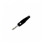Spina banana 4mm nera