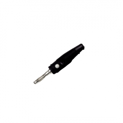 Spina banana 4mm nera