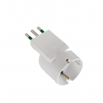 Adattatore spina 2P+T 10A/presa