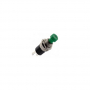 Micropulsante n.a. Off-(On) verde 2P