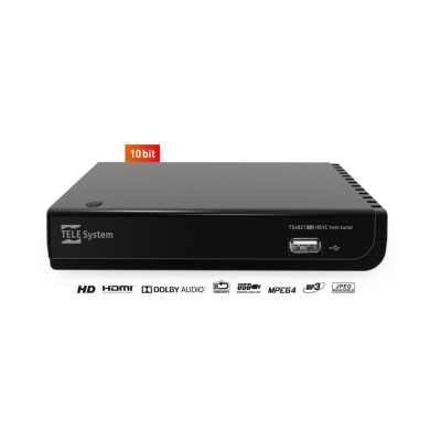 Decoder con doppio tuner DVB-T2
