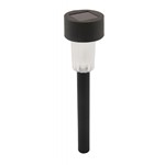 Lampada solare da giardino nera 1LED