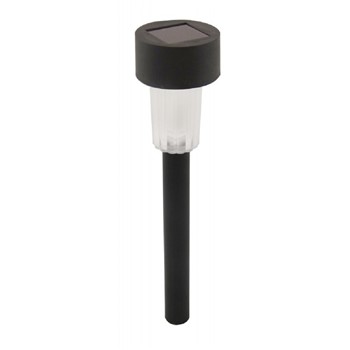 Lampada solare da giardino nera 1LED