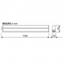 Reglette 17W 4000K con interruttore
