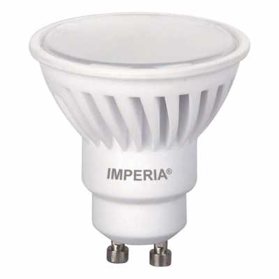 Lampadina Led GU10 9W 4000K dimmerabile, dissipatore ceramica