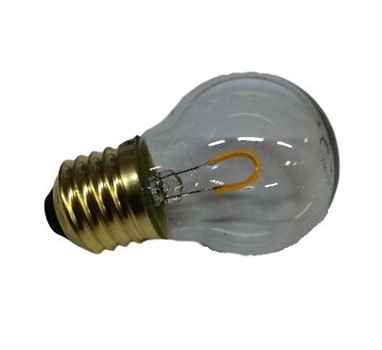 Lampadina Led filament E27 1W 3000K