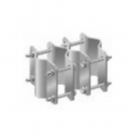 Giunto croce per pali D.25-60mm
