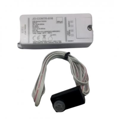 Switch con PIR 12/24/36Vdc - 8A