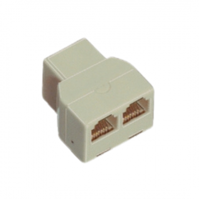 Adattatore modulare 1presa RJ11/2