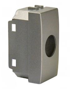Cover presa 1 foro tipo Matix grigio