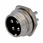 Spina da pannello microfonica 4P