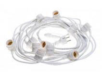 Catena luminosa 10 portalampade E27