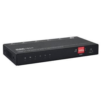 Splitter HDMI 4P 4K 60Hz HDR con