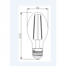 Lampadina Led E27 30W 4000K