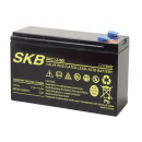 Batteria al piombo 12V 9Ah faston 4.8mm, ricaricabile - SKB