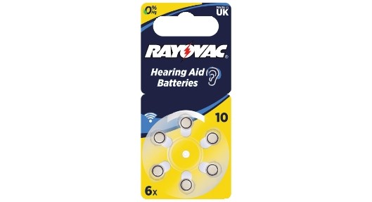 Pila acustica Rayovac 10