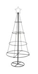 Albero di natale in ferro 133cm