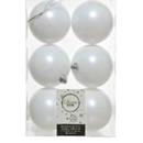Confezione 6 palline bianche 8cm