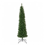 Albero di natale slim verde, 150cm