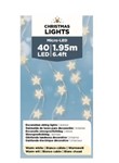 Catena 40microled stella bianco