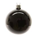 Confezione 4 palline nere 10cm