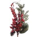 Ramo decorativo con bacche rosse