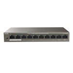 Switch ethernet PoE 10/100 10porte 63Watt, TEF1110P-8-63W