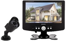 Kit 2 CH monitor 7'' e camera a filo