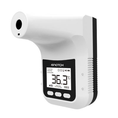Termoscanner IR per temperatura corporea con display e semaforo