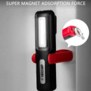Torcia ricaricabile 2x3w 60+150Lumen