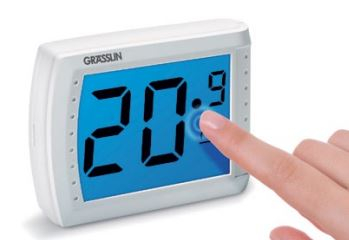 Termostato Touch Bianco