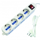 Multipresa 8 Posti 2P+T10/16A+