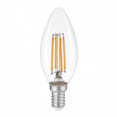 Lampadina LED oliva E14 4Watt