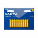 Pile alcaline AA stilo VARTA LR06 Blister 10pz