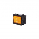 Interruttore bilanciere 220V giallo ON-OFF 4P, luminoso