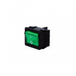 Interruttore bilanciere 220V verde