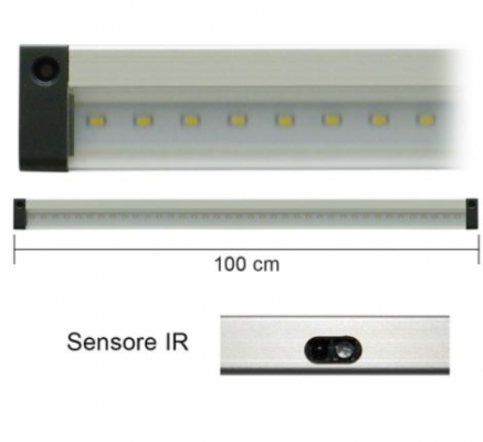 Barra LED con Sensore IR 12V10W4000K