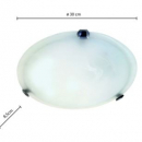 Plafoniera tonda diametro 40cm