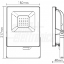 Faro led da esterno 20W 230V