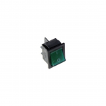 Interruttore Luminoso Verde 12V