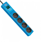 Multipresa azzurra 4 posti + 2MT di