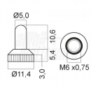 Cappuccio per interruttore a levetta miniatura