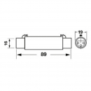 Adattatore microfonico XLR 3 poli presa/presa