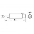 Adattatore presa XLR 3poli/spina RCA