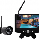 Kit wireless 4CH DVR camera+monitor