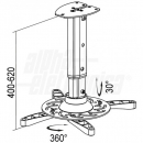 Supporto proiettore da soffitto orientabile