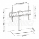 Supporto TV/Monitor da tavolo 32/55"