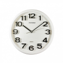 Orologio da muro bianco con movimento silenzioso